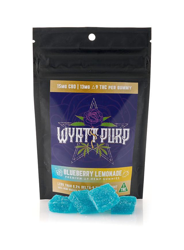 WYATT PURP DELTA 9 GUMMIES 10 CT