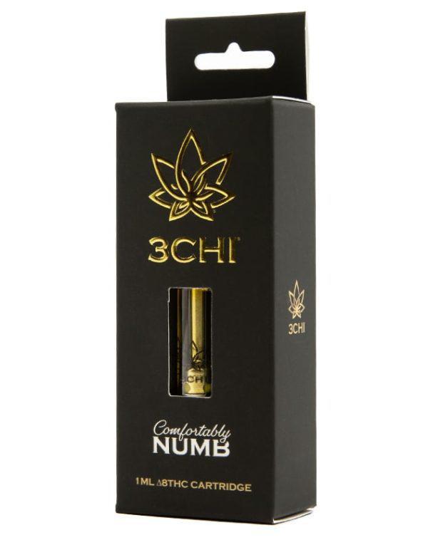 3 CHI COMFORTABLY NUMB DELTA 8 CARTRIDGE